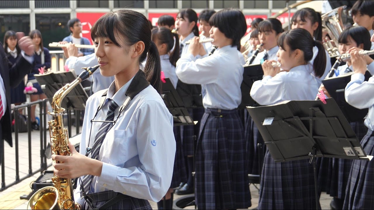 柏市立柏高等学校吹奏楽部　青春の輝き　ソロパート　＠柏高島屋エントランスステージ　231007