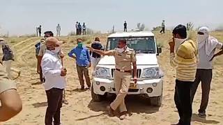 भारतमाला के नाम पर पुलिस द्वारा किसानों की जमीन अधिग्रहण की जा रही है बिना किसान की अनुमति से !!