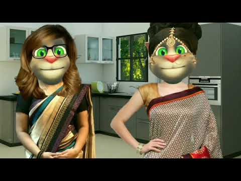 saas-vs-bahu-funny---new-jokes-|-talking-tom-funny-videos-in-hindi