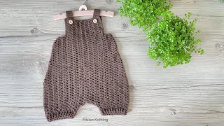 Crochet baby romper Alice | app. 2 - 4 months | how to crochet | beginner screenshot 2