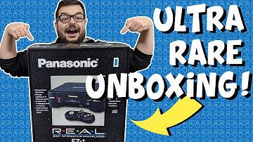 Unboxing The Rare Panasonic 3DO Console!