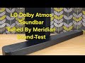 Lg Soundbar 3.1.2 Dolby atmos