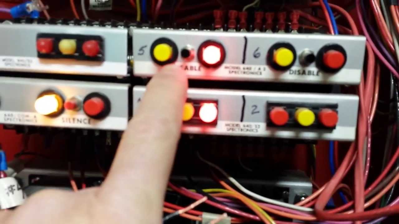 Pre-action Activation by Spectronics 640 Fire Alarm Panel ... fire alarm panel wiring diagram 
