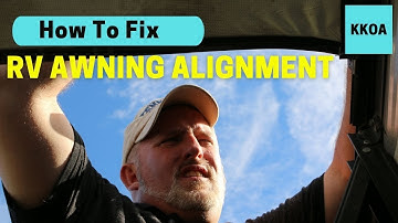How To Adjust and Fix your RV Awning Arm Alignment in 5 mins