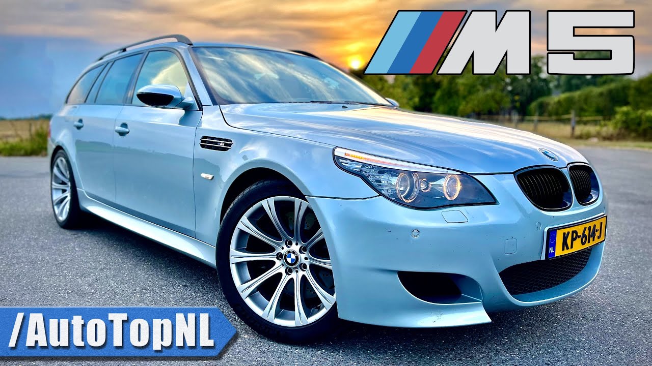 BMW M5 E61 V10 Touring *337km/h* REVIEW on AUTOBAHN by AutoTopNL