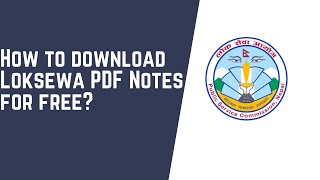 How to download pdfs notes  for Loksewa ? screenshot 2