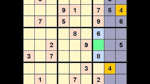 How to Solve Los Angeles Times Sudoku Expert May 7, 2022