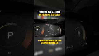 Tata is bringing a three-screen setup to the Sierra! Tata is bringing a three-screen setup to the Sierra!