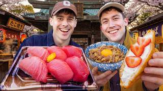 Two Brits try Street Food in Japan! screenshot 5