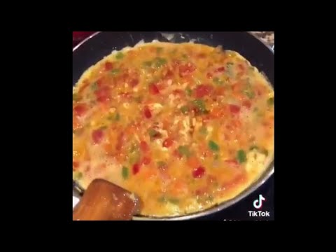 بيض بالخضار