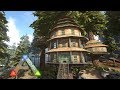 ARK: The Island - Round Treehouses (Speed Build)