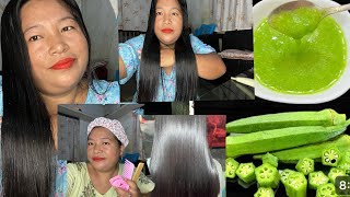 Minggni mang2ko oneming kni tang2ko silatbo /Natural keratin treatment of hair #at home#Saya’s video