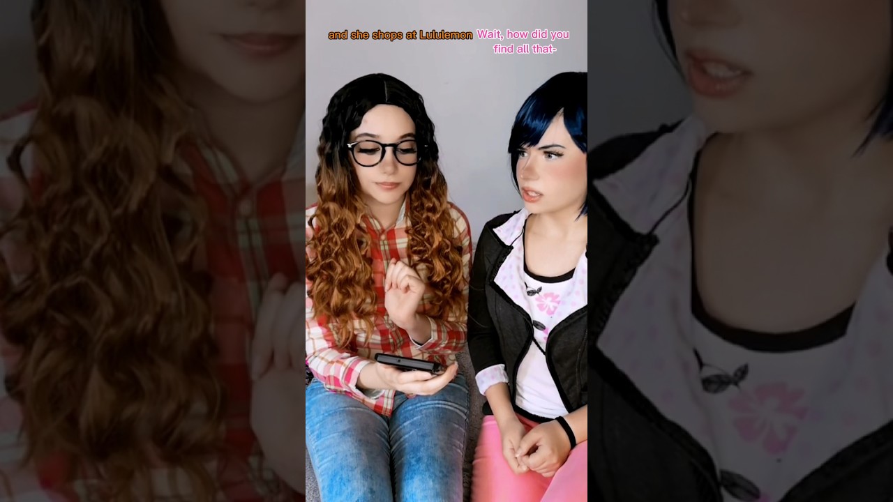 Stalker friend | Marinette Dupain-Cheng & Alya Césaire (@witchera_) #cosplay | Miraculous Ladybug