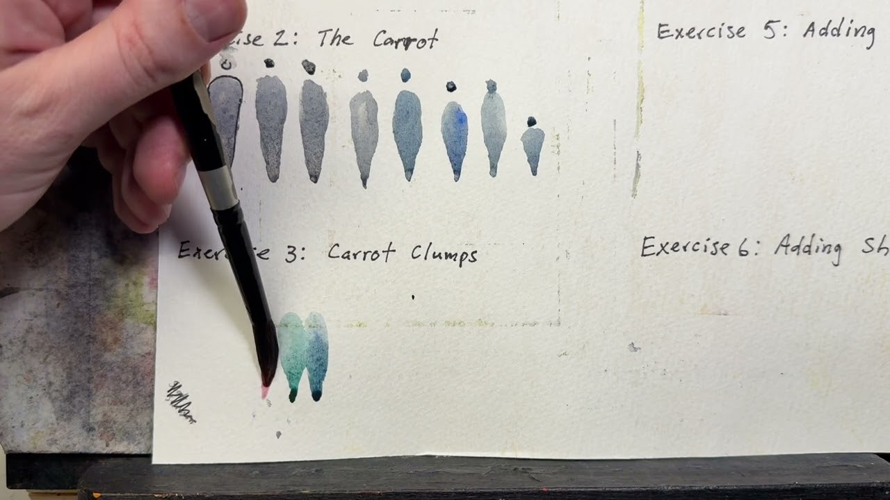 Loose Figures in Watercolor - Exercise 3: Creating Simple Crowds