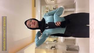 Tutorial Hijab Fashion Body Goals Cantik - Fadhilahrzk Trakteer Eksklusif - Full Di Toilet Puas!!!