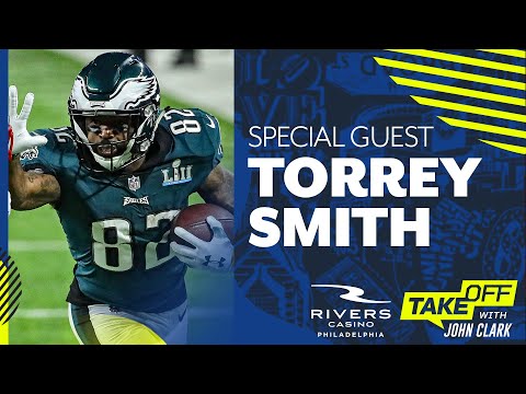 Torrey Smith on Eagles-49ers rivalry, Hurts MVP & Super Bowl matchups | Takeoff