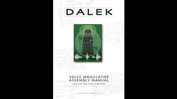 Project Dalek MK5e Voice Modulator Test
