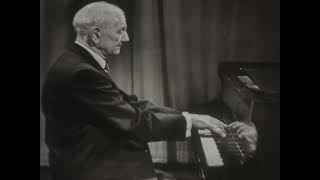 Dohnányi plays his Intermezzo Op.2 no.3 (1957)