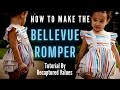 How to Make Little Lizard King's Bellevue Romper Sewing Tutorial by Recaptured Values