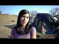 Pregnant homeless girl shares what I day is like living in a tent city