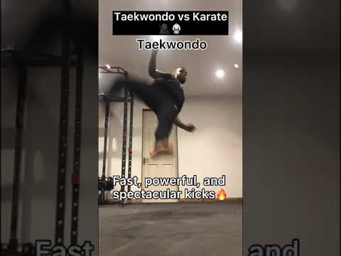 TAEKWONDO VS KARATE