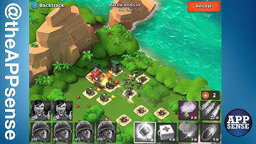Backtrack (33) Single Player Island - Boom Beach Walkthrough