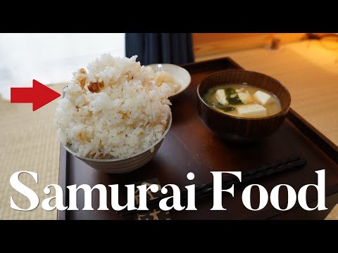 What Samurai（Japanese）ate in the Edo period🇯🇵!?【Completely recreate meals】