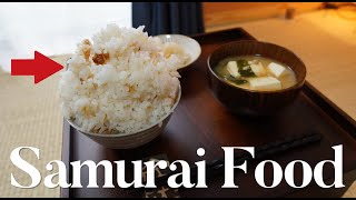 What Samurai（Japanese）ate in the Edo period🇯🇵!?【Completely recreate meals】