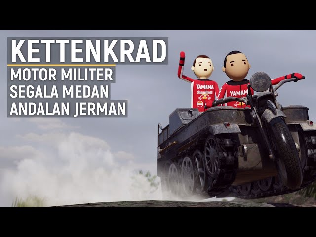 KETTENKRAD: Motor Militer Segala Medan Andalan Jerman Pada Perang Dunia Kedua class=