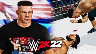 John Cena 2K22 Gameplay: Mod PS2 SvR 10