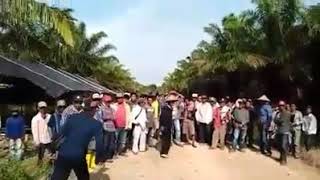 Warga sungai sodong menuntut hak