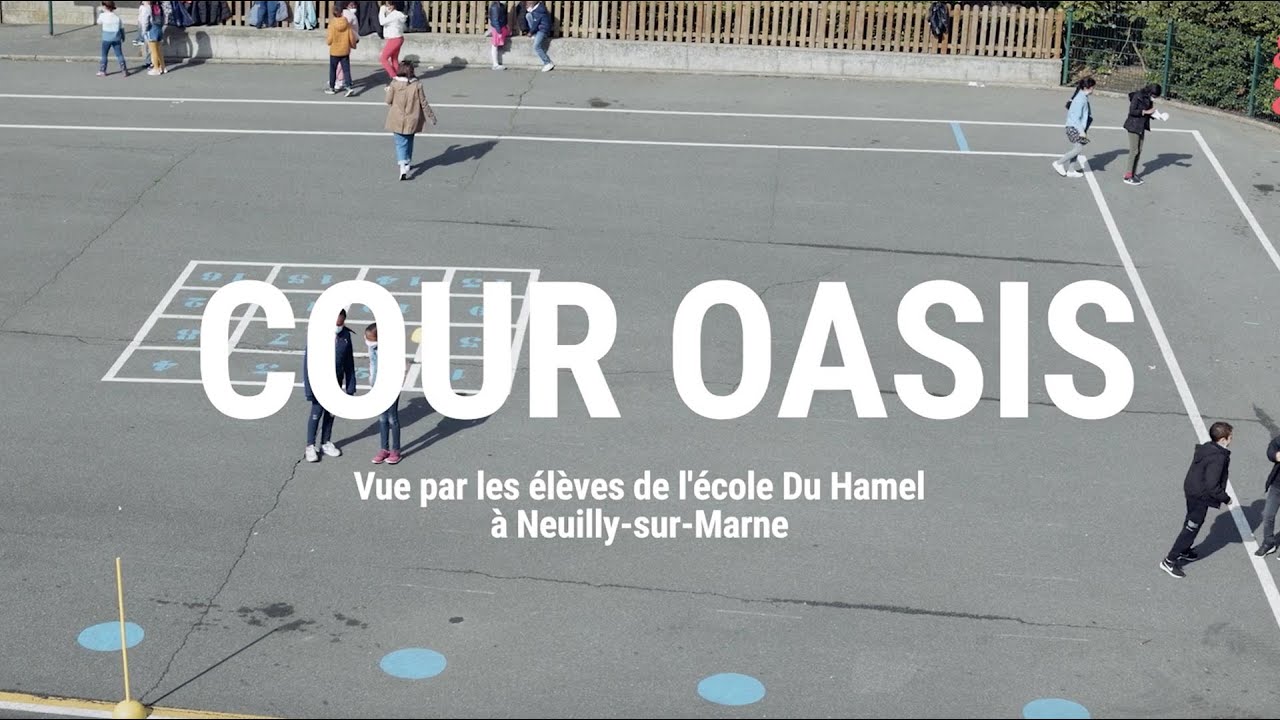 Cour Oasis - Parc Maison Blanche à Neuilly-sur-Marne