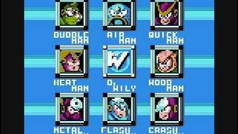 Mega Man 2: Intro and Stage Select