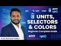 2. CSS Units, Selectors &amp; Color Types Explained from Scratch