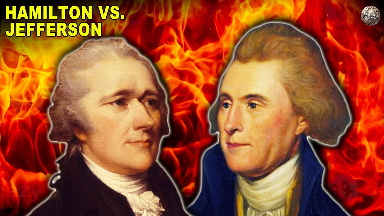 thomas jefferson and alexander hamilton fight