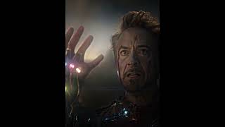 “I Am Iron Man” 💔 Tony Stark Final Scene #shorts