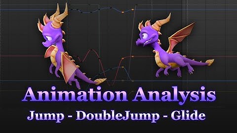 Animation Analysis & Recreation - Spyro Air Movement