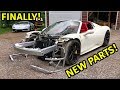 Rebuilding A Wrecked Ferrari 458 Spider Part 6