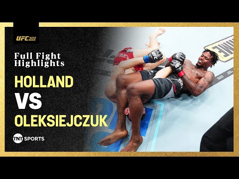 Gruesome Finish | Kevin Holland Vs Michal Oleksiejczuk | Ufc302 Highlights