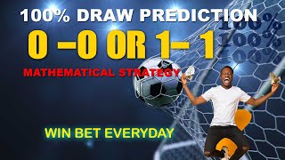 HOW TO PREDICT FOR FIXED DRAW MATCHES |  mathematical prediction, Magic way to get draw game.. screenshot 3