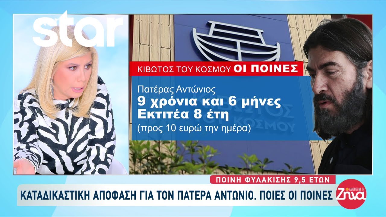 Δίκη Κιβωτού: Καταδικαστική απόφαση για τον Πατέρα Αντώνιο - Οι ποινές που του επιβλήθηκαν