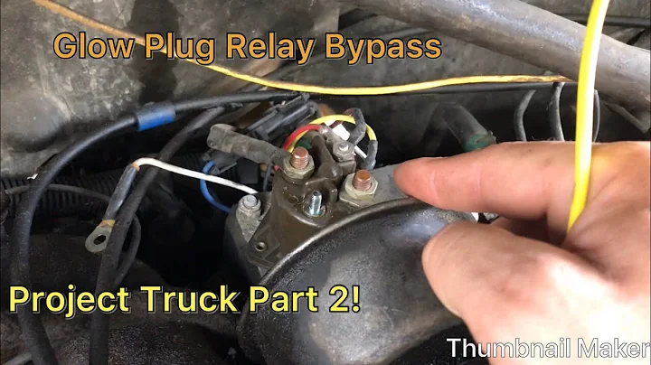 Upgrade Your Old Project Truck with a Glow Plug Toggle Switch!