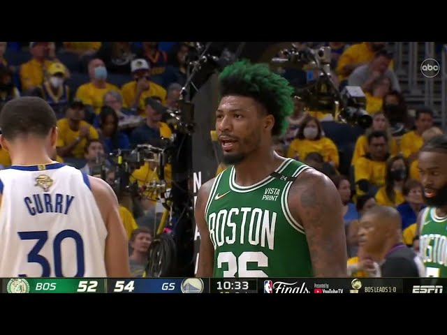 SHOCKING! STEPH CURRY EXPOSED MARCUS SMART IN NBA FINALS! 8 MIN!  FULL PLAY! class=