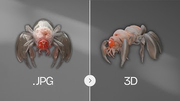 IMAGEN a MODELO 3D con IA (Compatible con Blender) | Tutorial
