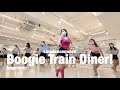 Boogie Train Diner! Line Dance  l  Improver l 부기 트레인 다이너 라인댄스 l Linedancequeen