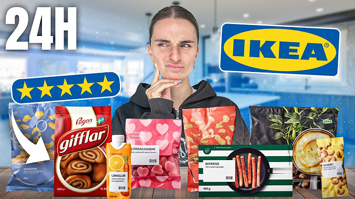 JE MANGE TOUS les MEILLEURS PLATS IKEA pendant 24H