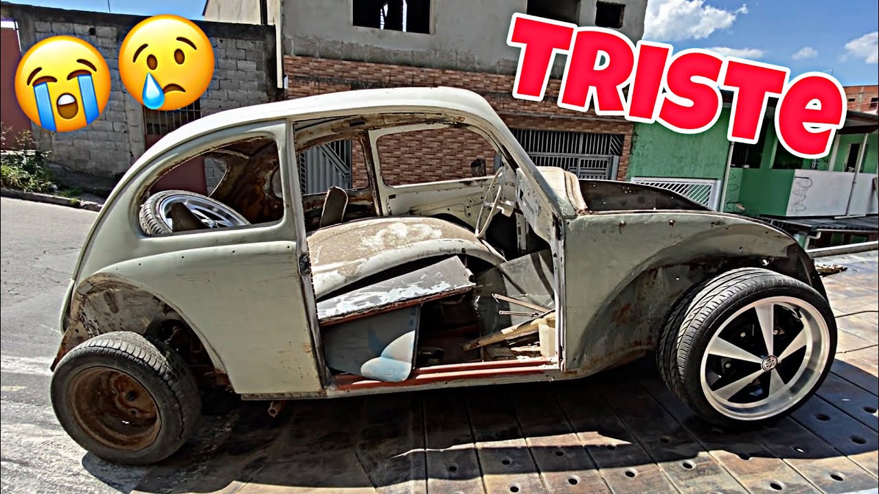 RESGATEI O MEU FUSCA ABANDONADO DA OFICINA E CONHECI O TONIMEK