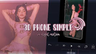 3D Phone Simple - Alight Motion Tutorial