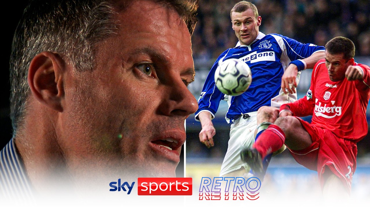 Jamie Carragher's Merseyside derby memories
