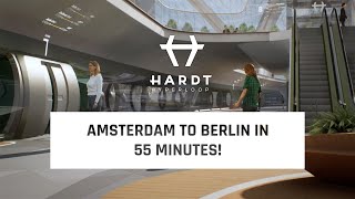 This is what traveling from Amsterdam to Berlin by hyperloop will look like!